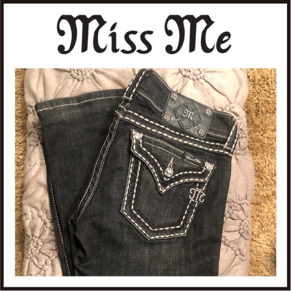 Miss Me Black Boot Cut Jeans